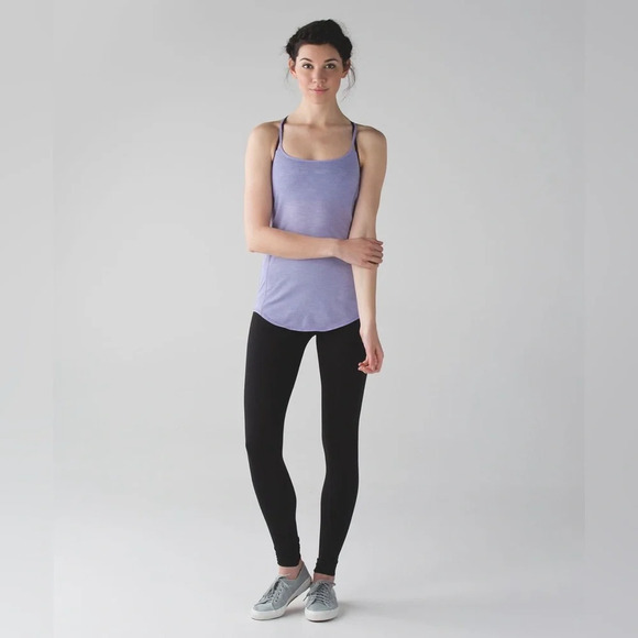 Lululemon Lighten Up Tank Lilac Blurry Belle Multi Deep Zinfandel Size 6 - Picture 1 of 7